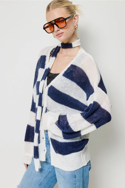 Madeline Scarf Cardigan