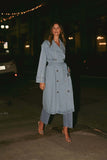 Samantha Denim Trench