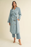Samantha Denim Trench