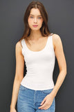 Maggie (White) #STYLESNOBSTAPLE Tank