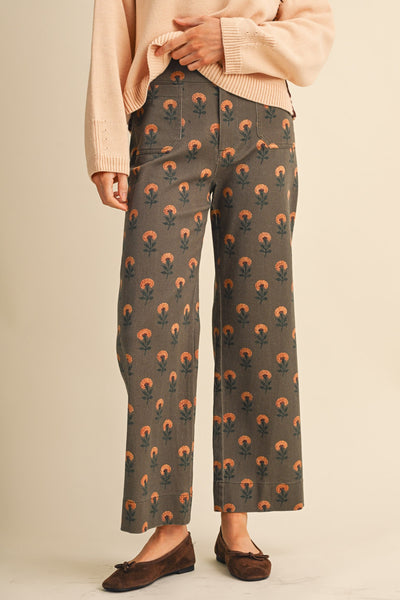 Willemina Floral Printed Pant