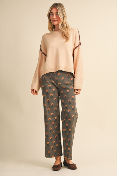 Willemina Floral Printed Pant