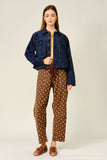Lucia Polka Dot Denim