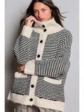 Brynn Striped Cardigan