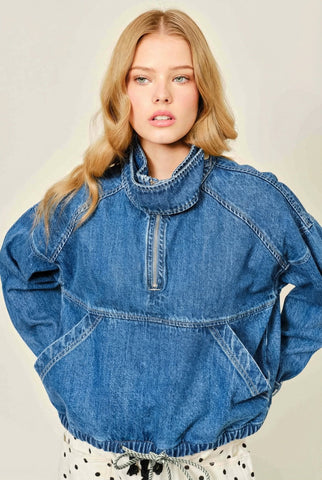 Bianca Denim Pullover
