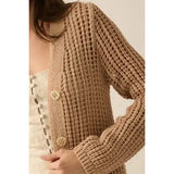 Talia Crochet Cardigan