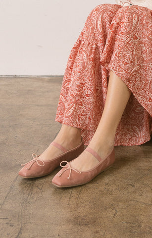 The London (Pink) Ballet Flats