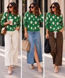 Heather Polka Dot Cardigan