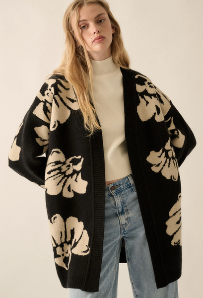 Liv Floral Printed Cardigan
