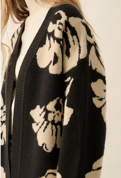 Liv Floral Printed Cardigan