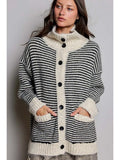 Brynn Striped Cardigan
